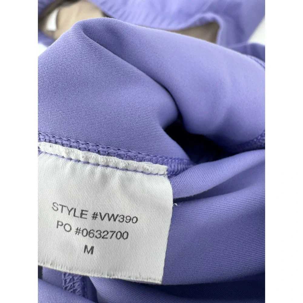 Vuori Studio Pocket Short and Daily Bra Set Womens Medium Purple Activewear